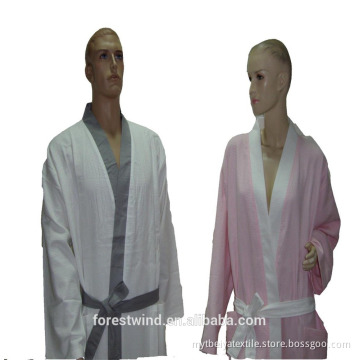 Hotel Luxury Cotton Waffle Bathrobe Set